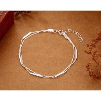 Hazelglaze Bar Ivory Silver Bracelet