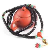 Timber Flakes Mala Beads Prayer Bracelet