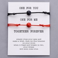 Couple Lucky Together Forever Wish Bracelet Set