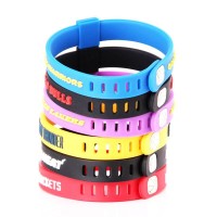 Basketball Team Stamped Adjustable Silicone Wristband