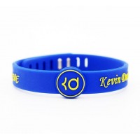 Basketball Superstars Stamped Adjustable Silicone Wristband