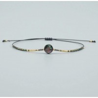 Natural Abalone Handmade Beaded Bracelet