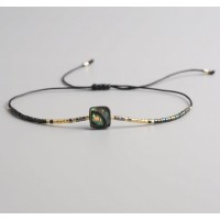 Natural Abalone Handmade Beaded Bracelet