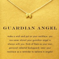 Angel Wings Wish Necklace