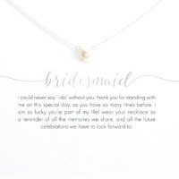 Amiable Bridesmaid Wish Necklace