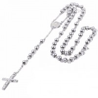 Jesus Christ Resurrection Rosary Cross Necklace [16 Variants]