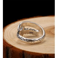 Sterling Silver Champion Warrior Ring