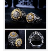 Rotatable Mantra Lover's Rings