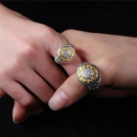 Rotatable Mantra Lover's Rings