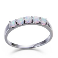 Pyro Quinary Piedra Opal Ring [2 Variants]