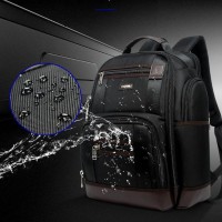Mixed-media Detailed Sporty Designer Laptop Backpack