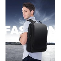 Leather Anti-Theft Luggage Backpack