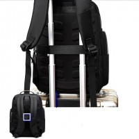Sporty Large Pockets Adjustable Travel Laptop Backpack