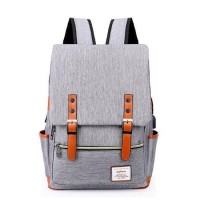 USB Charging Unisex Oxford Casual Laptop School Backpack [4 Variants]