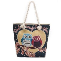Sweet Owl Canvas Tote Bag [2 Variants]