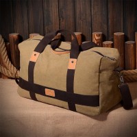 Fashion Leisure Canvas Duffel Bag [5 Variants]