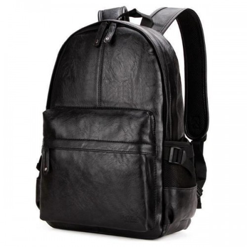 Casual Preppy Leather Backpack [2 Variants]